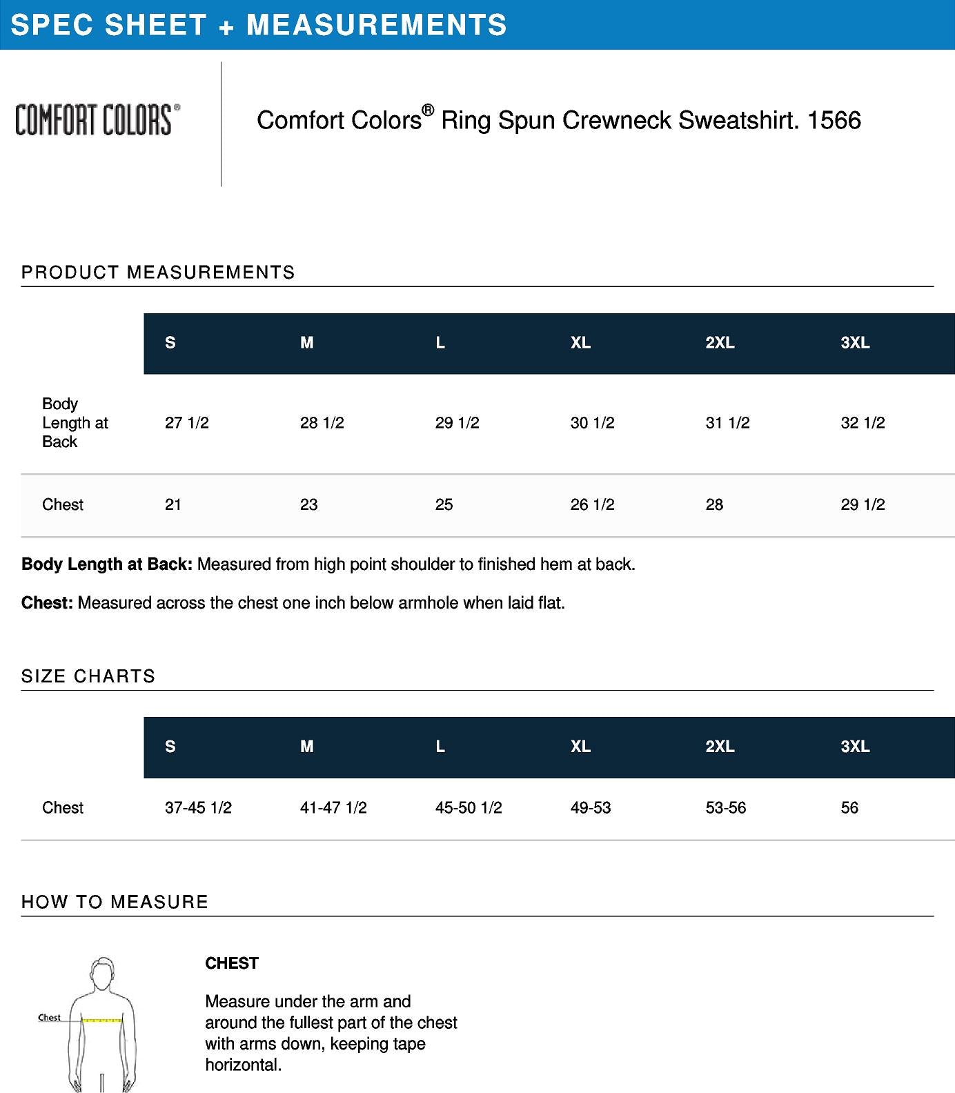 Comfort Colors Sweatshirt 2505