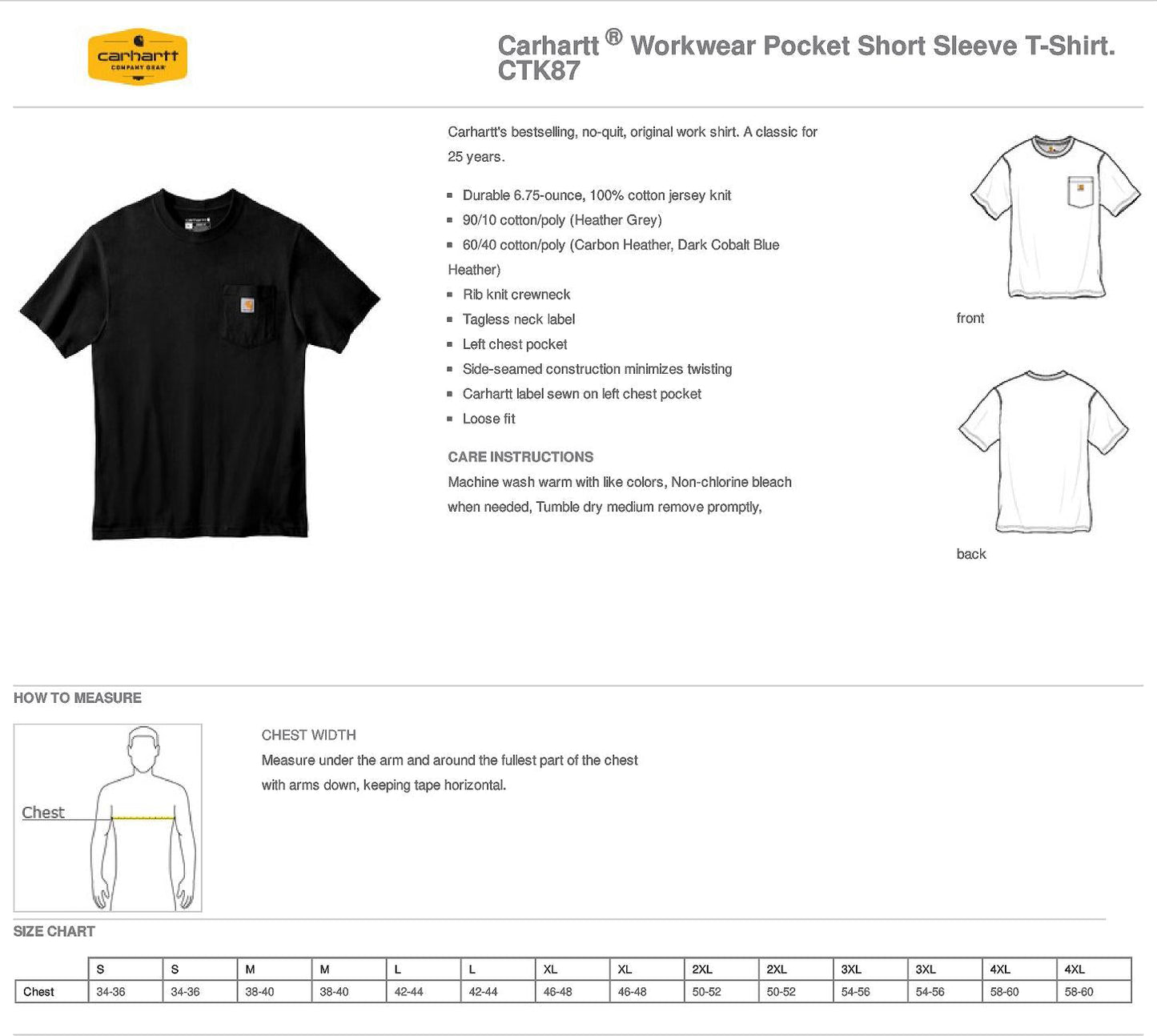 Carhartt Workwear Pocket Tee 09