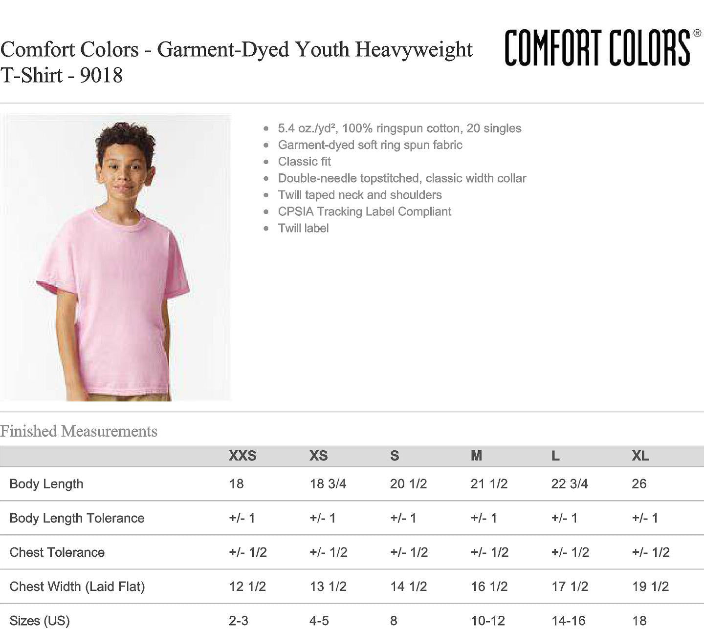 Comfort Colors Tee 2601