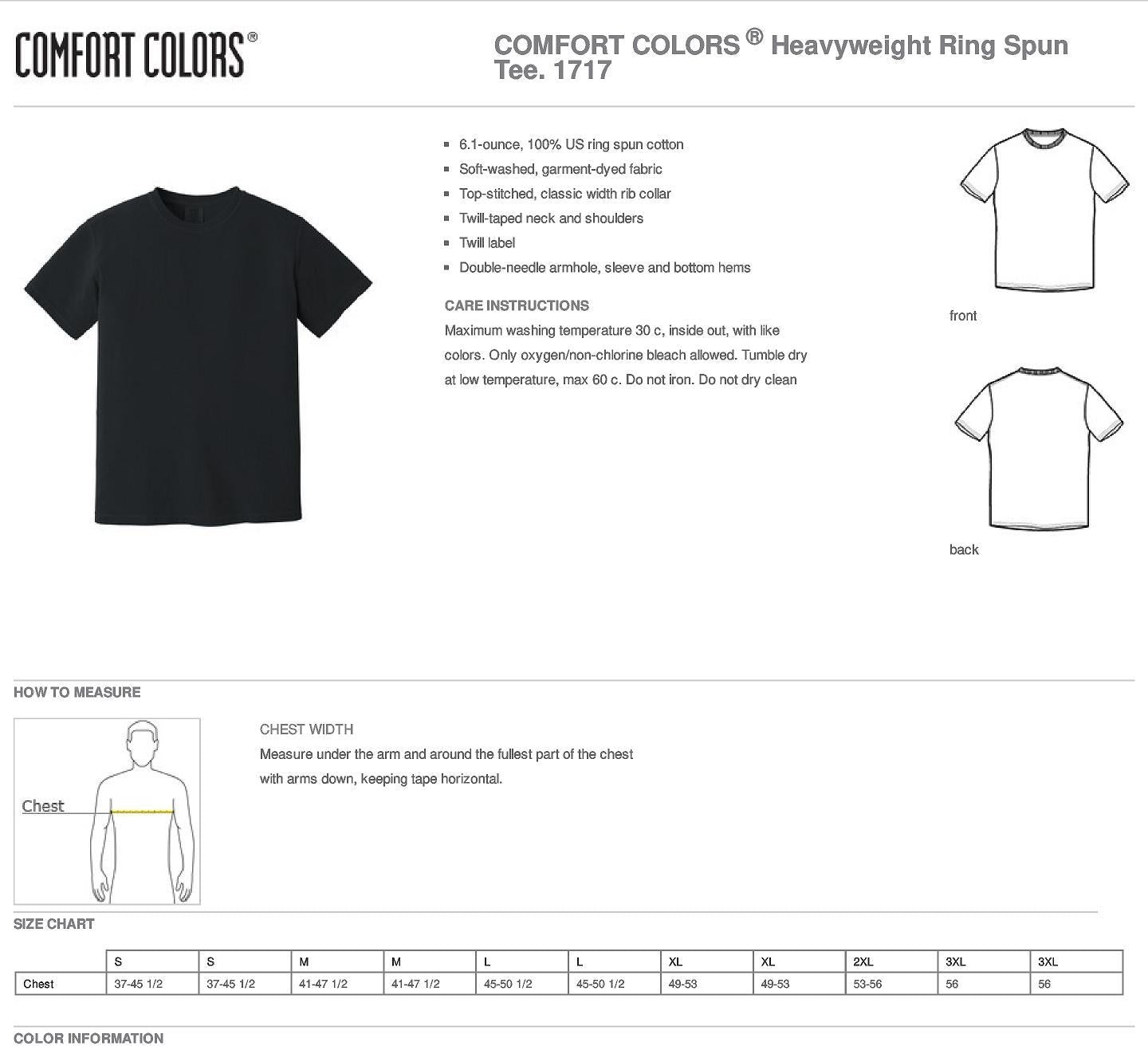 Comfort Colors Tee 2506