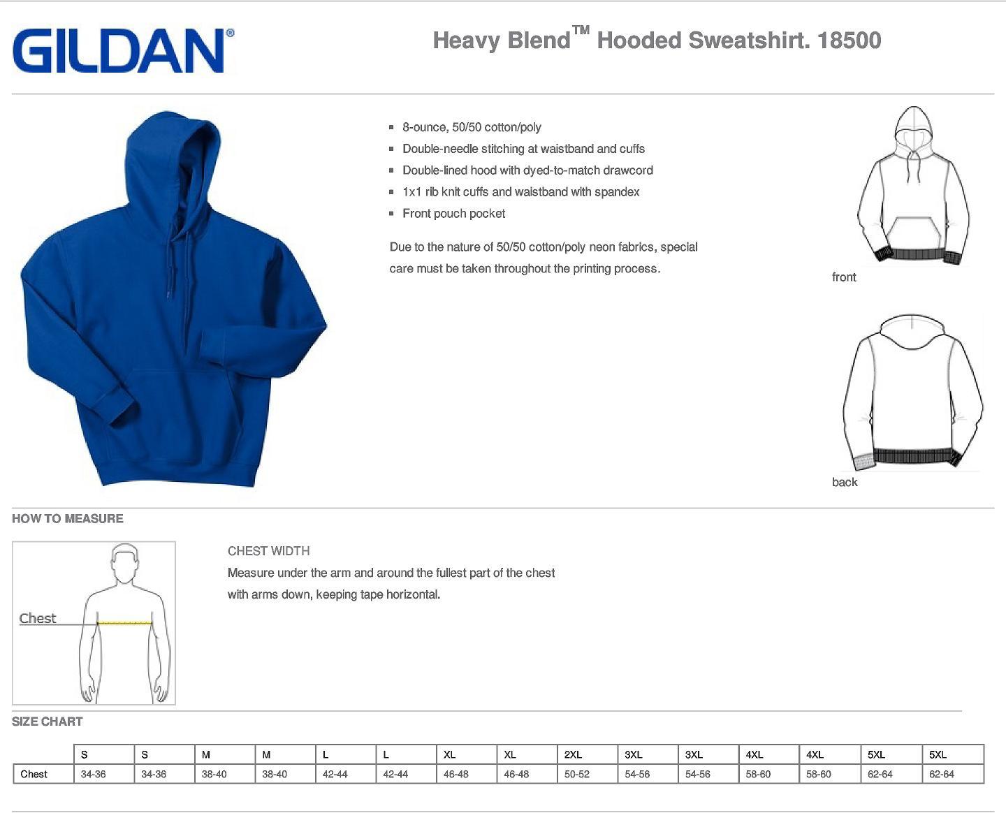 Gildan Hoodie 2505