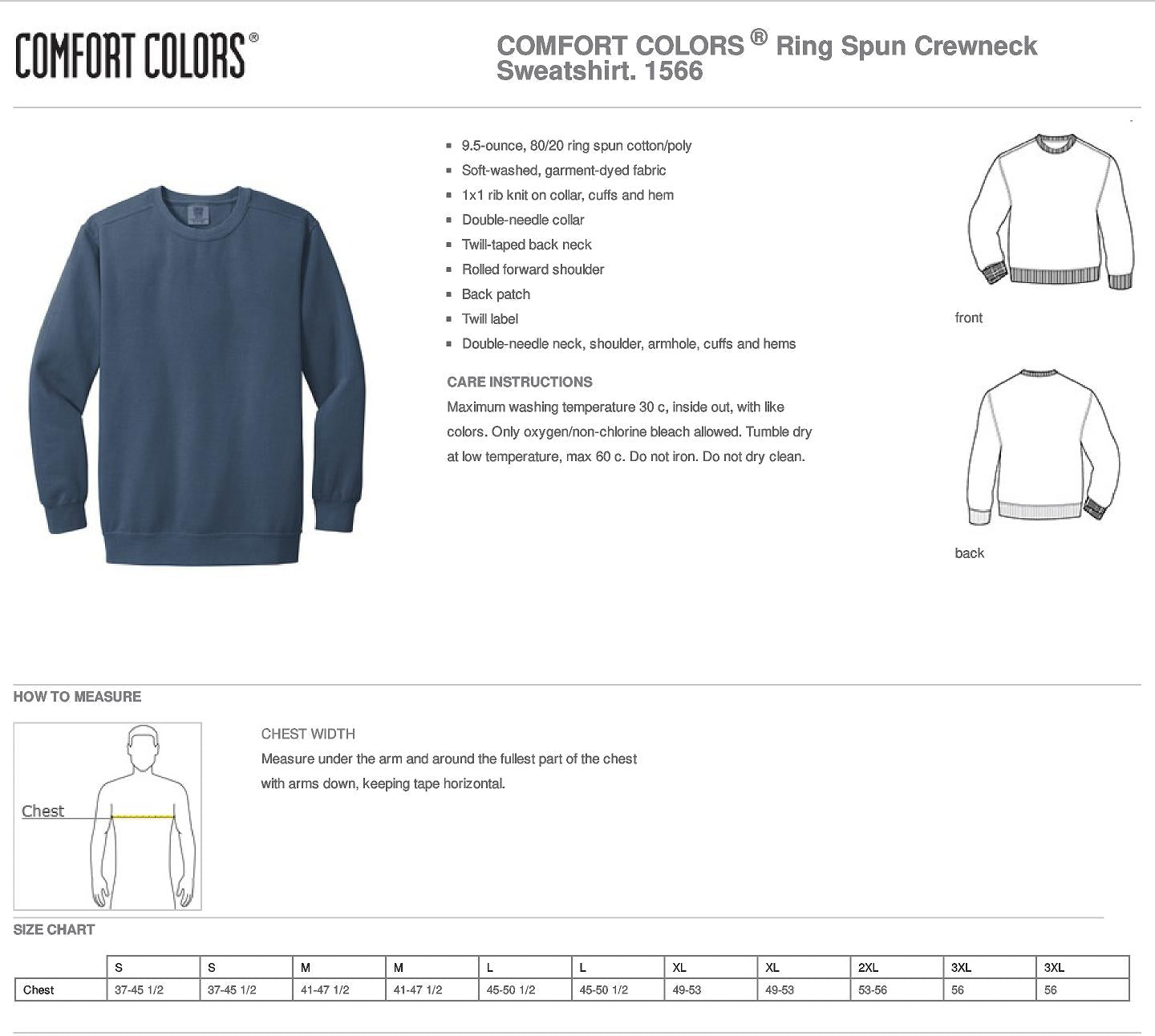 Comfort Colors Sweatshirt 01
