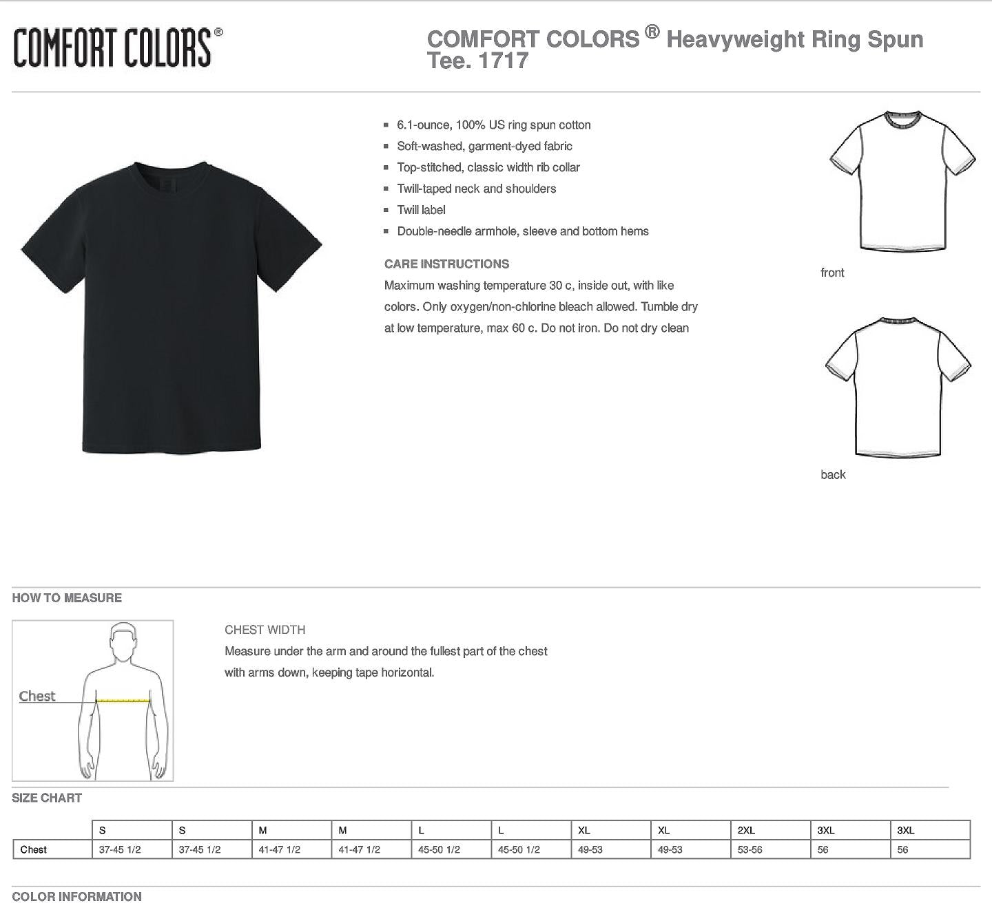 Comfort Colors Tee 01