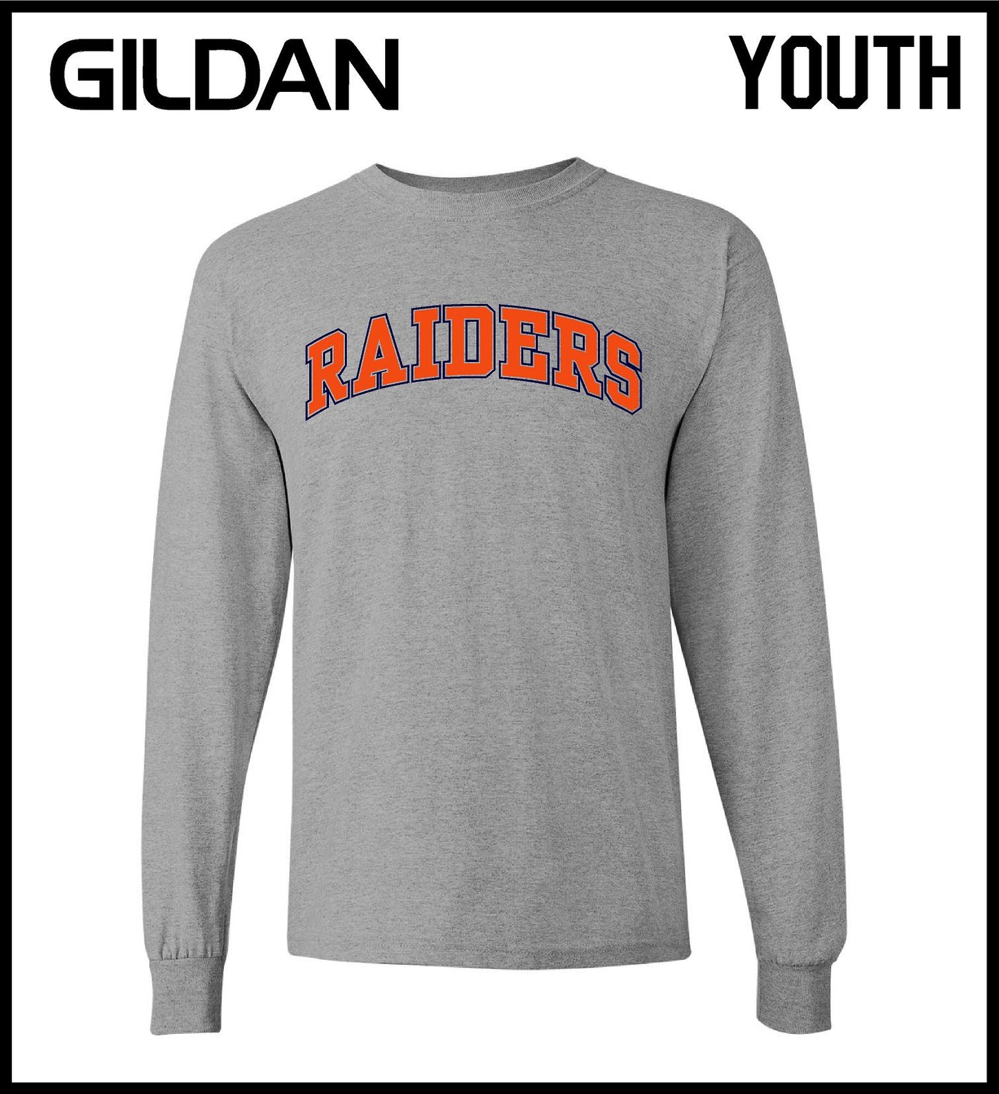 Gildan YOUTH Longsleeve Tee 04