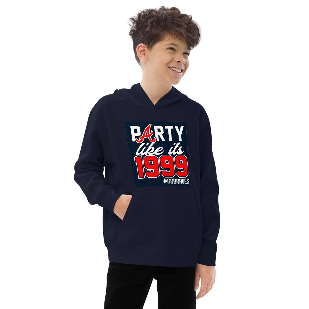 Party like it's 1999 Kids fleece hoodie