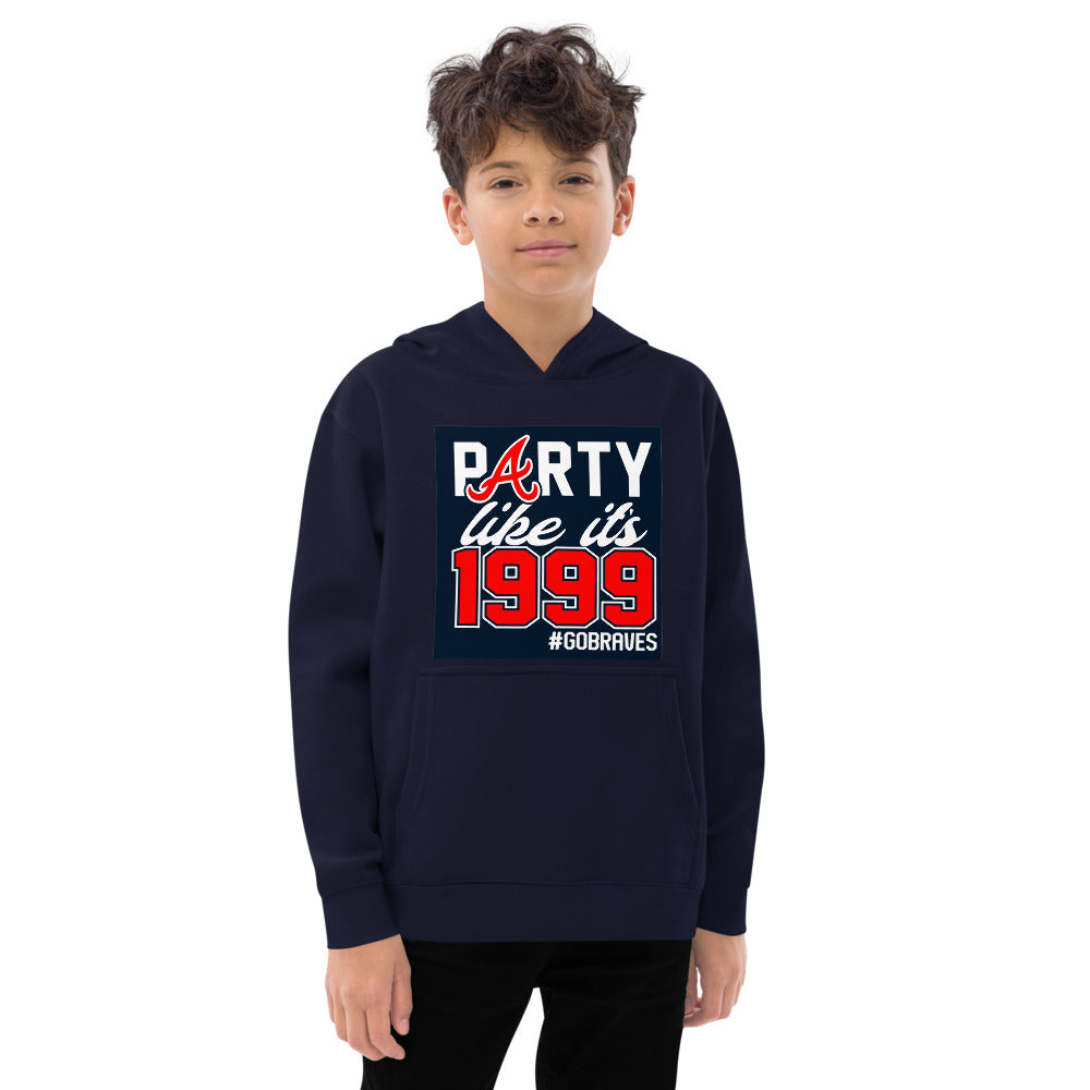 Party like it's 1999 Kids fleece hoodie