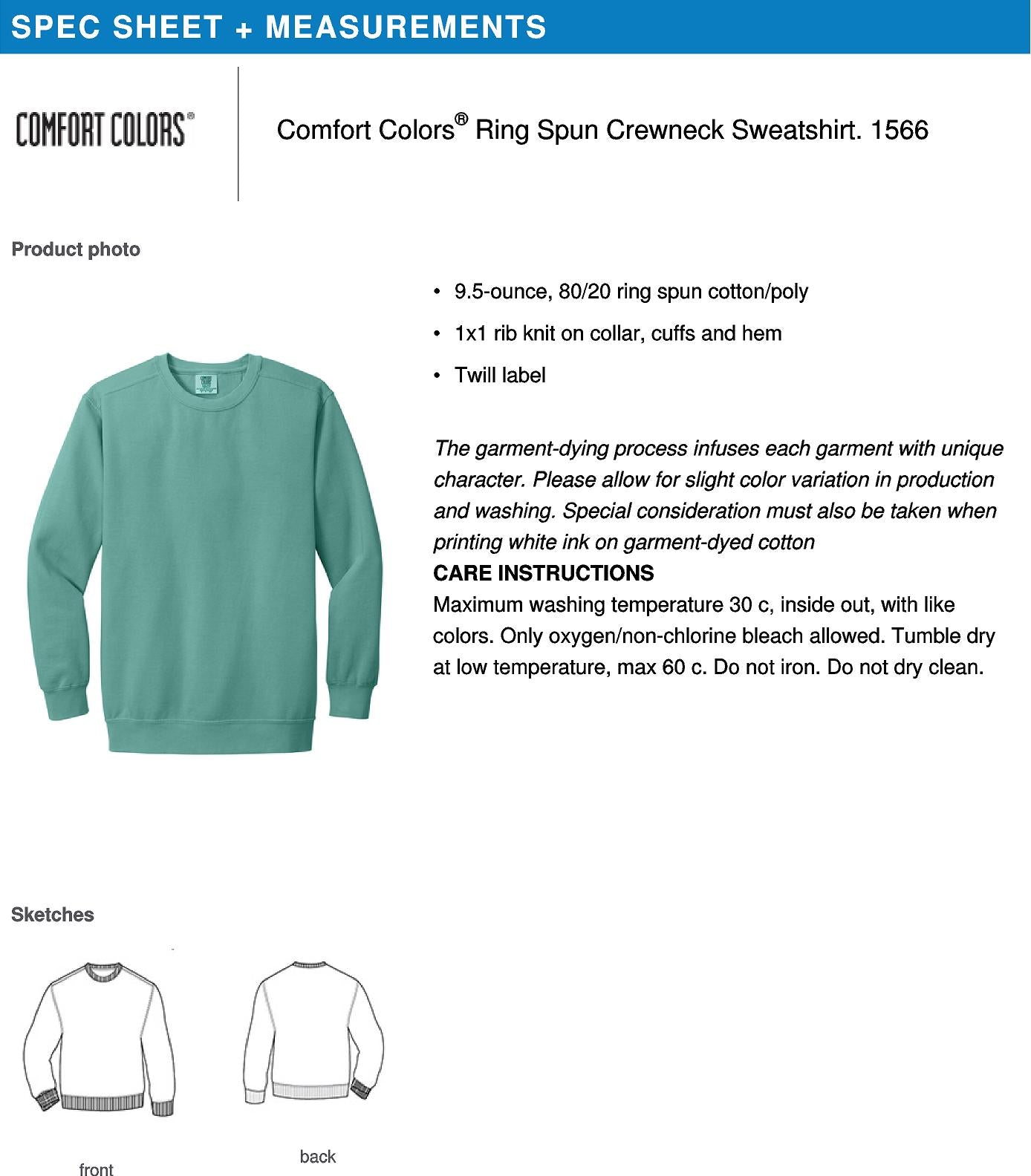 Comfort Colors Sweatshirt 2501