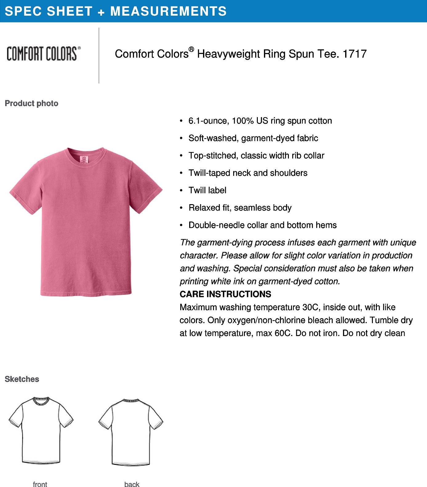 Comfort Colors Tee 2501