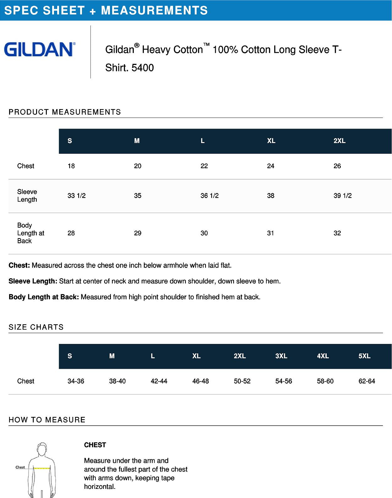 Gildan Long Sleeve Tee 2503