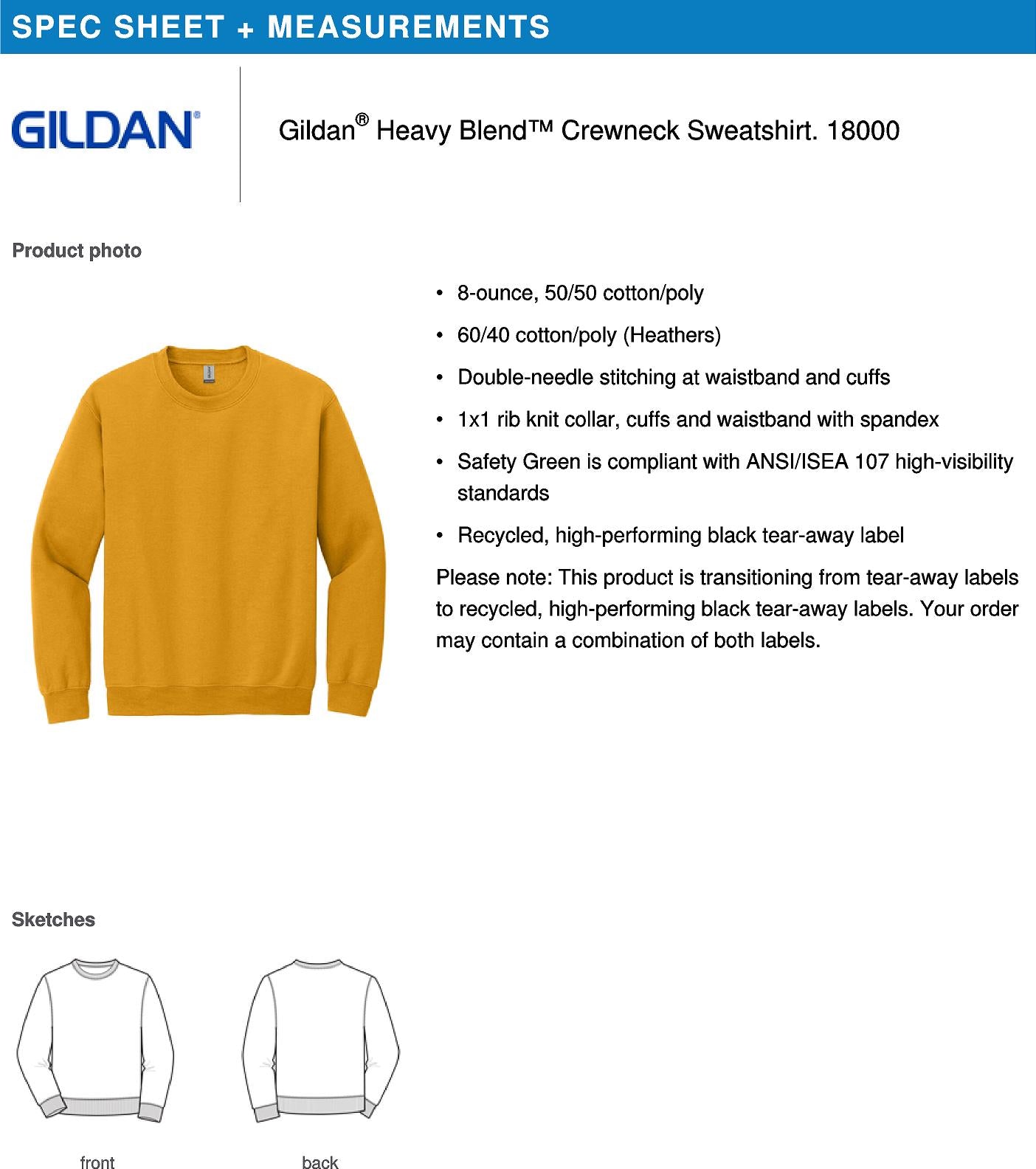 Gildan Sweatshirt 2503
