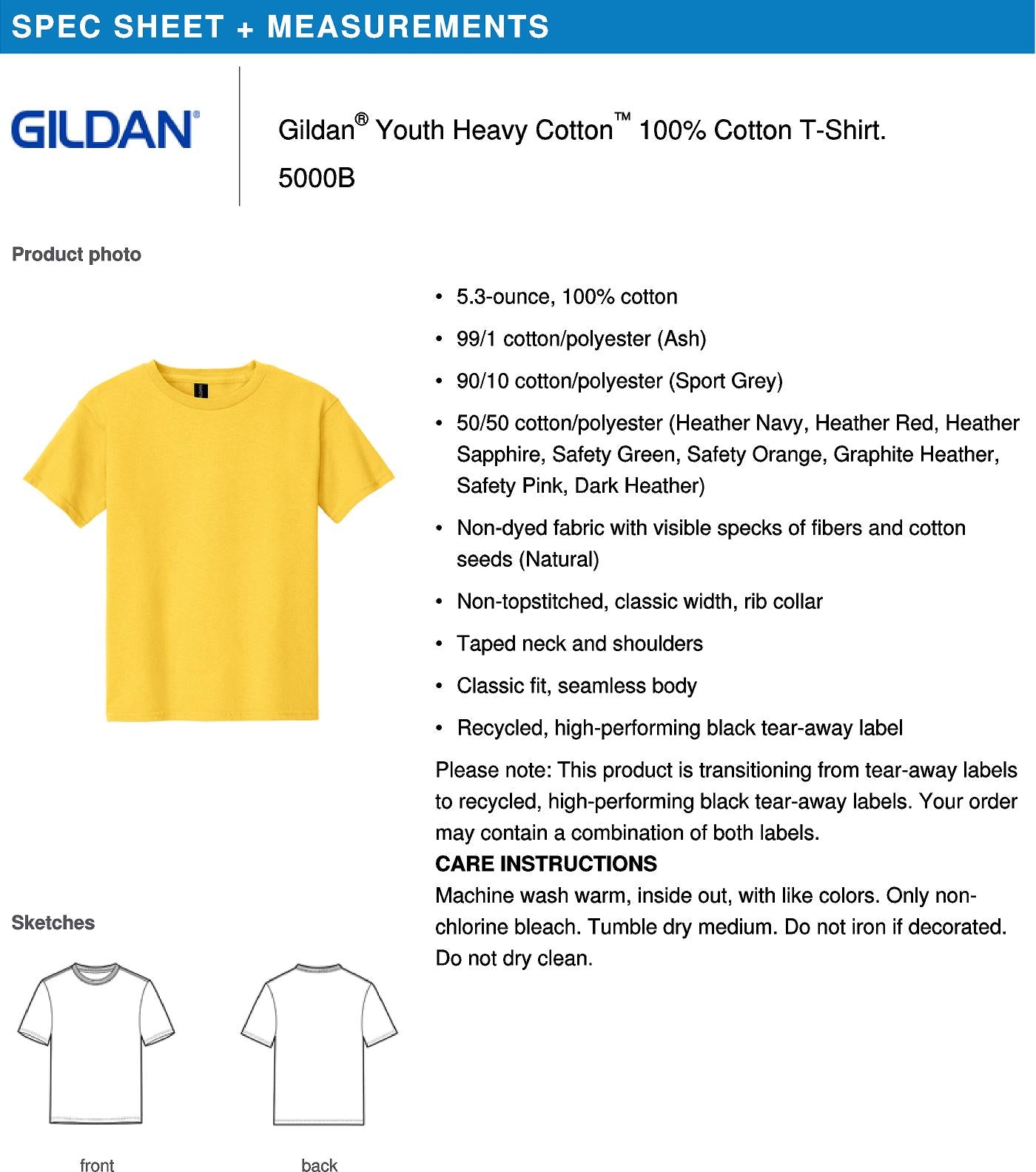 Gildan Tee 2603