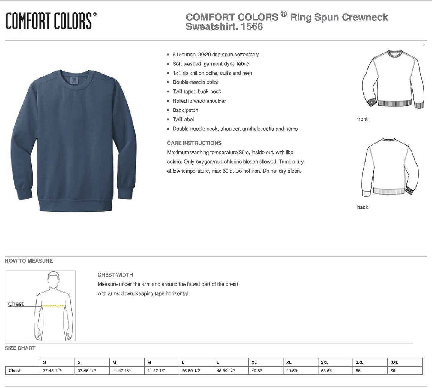 Comfort Colors Sweatshirt 2502